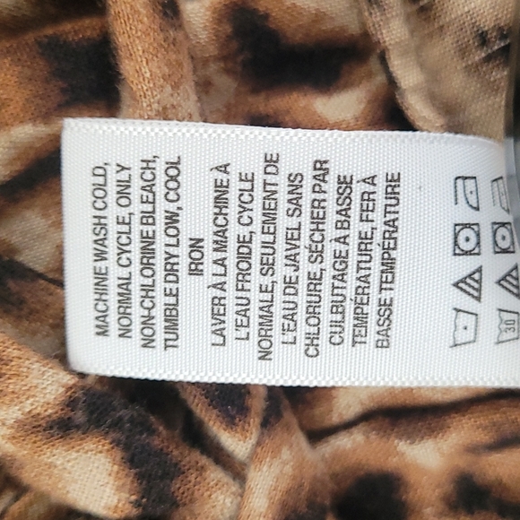 Lucky Brand Leopard Print Sleeveless Dress - Picture 5 of 5